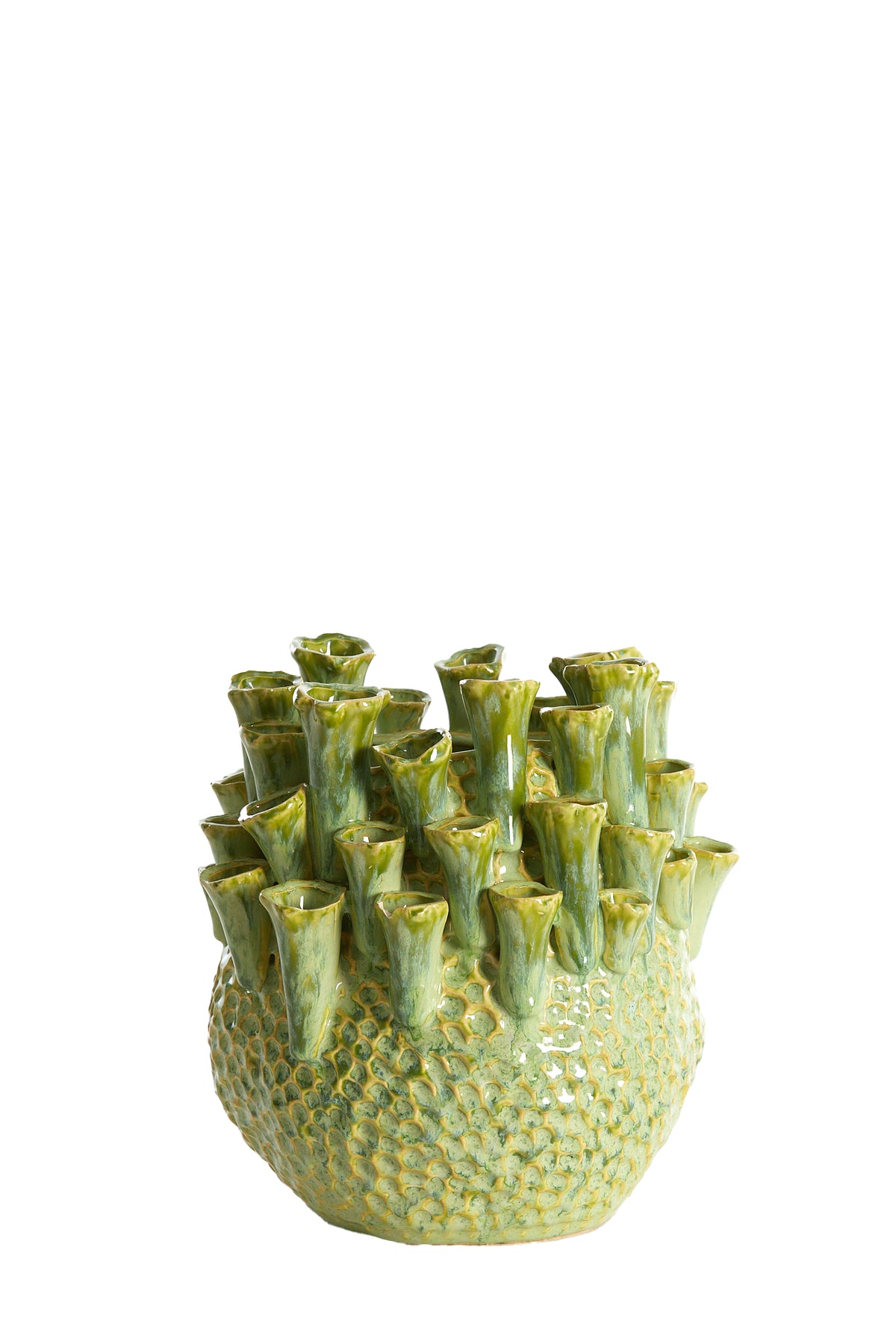Light & Living vaas KYRAL - Ø27.5x27.5cm - groen