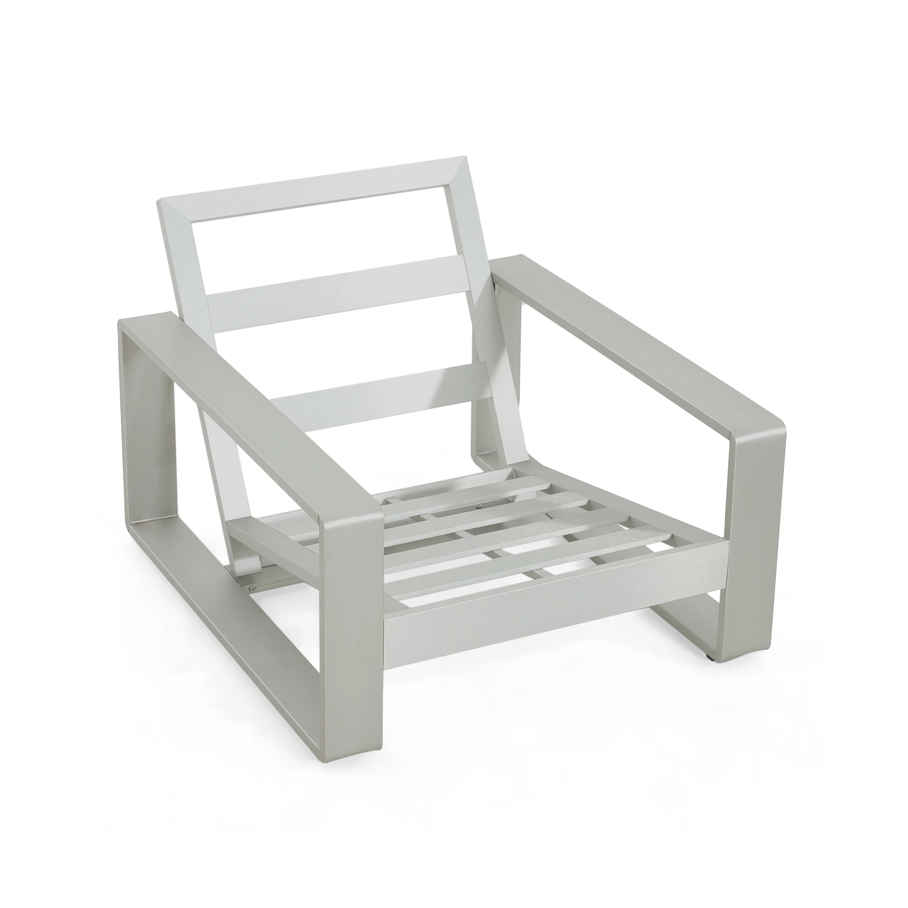 La Plata Outdoor And Indoor Aluminum Lounge Chair (Excluding the table)