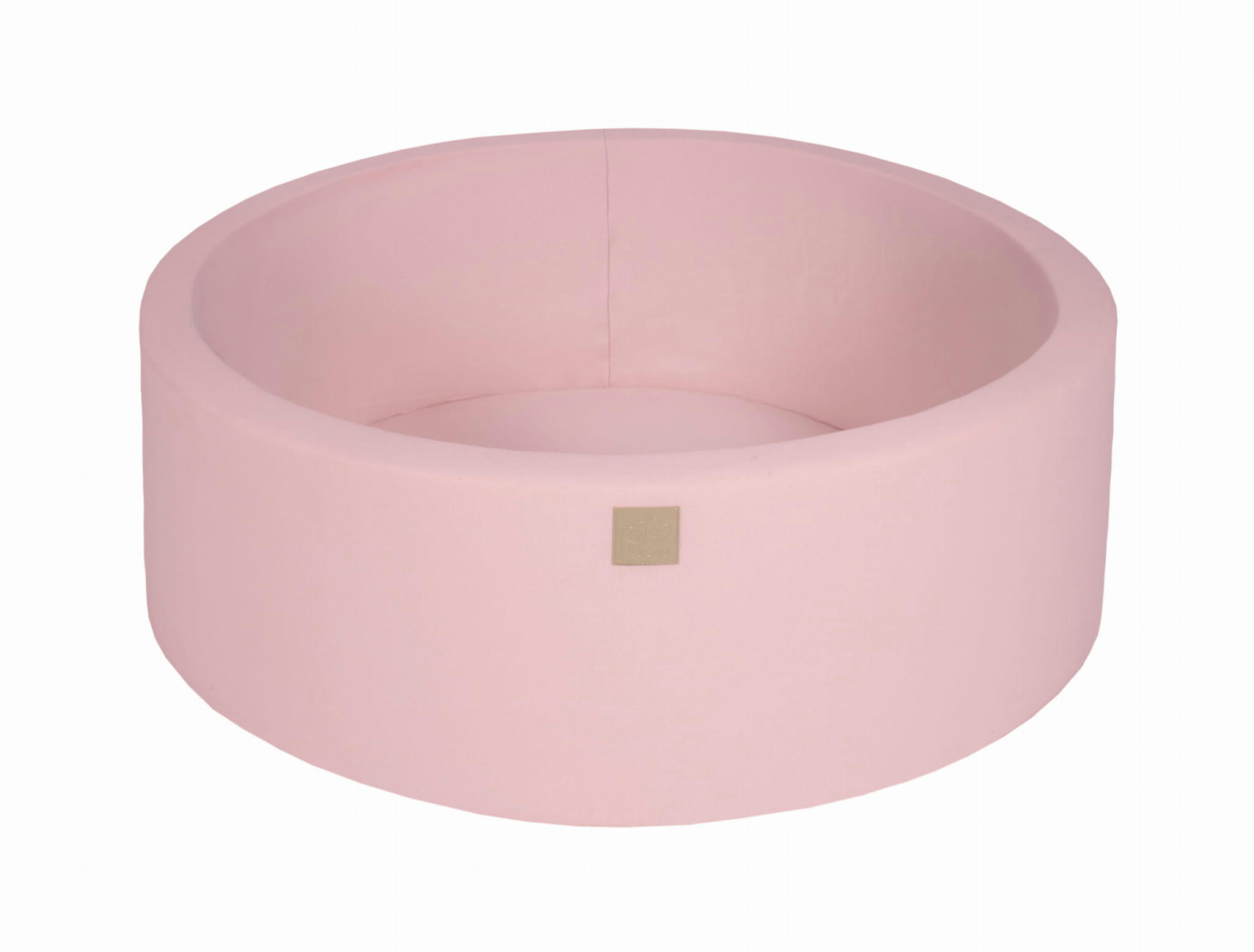 - Piscine sèche ronde 90x30cm pour enfant sans boules Coton Rose clair
