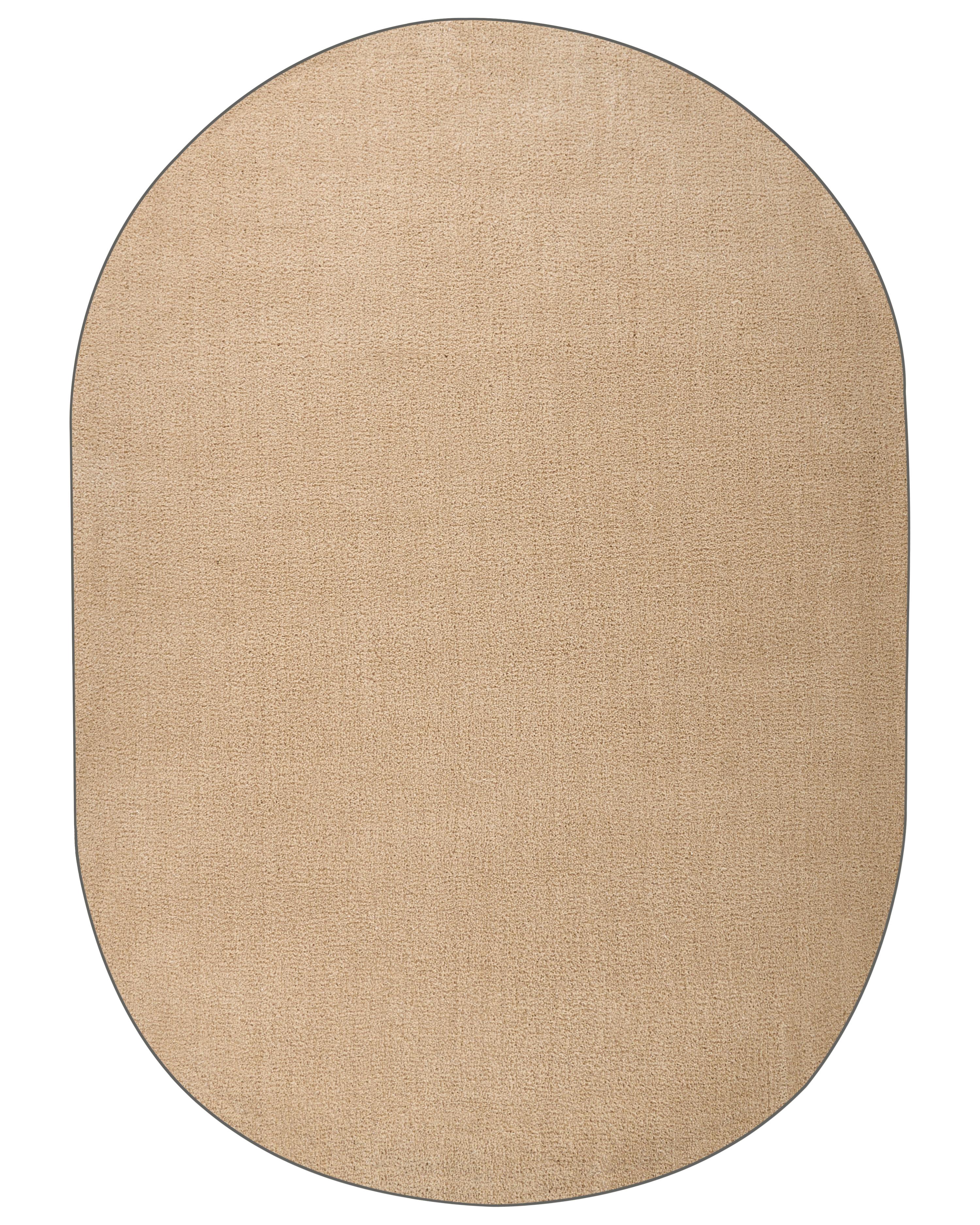 Shaggy Rug DEMRE Beige 160 x 230 cm