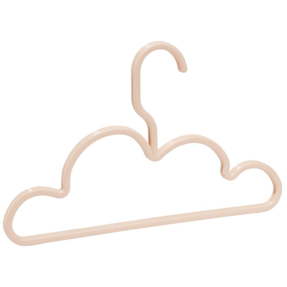 Cintre nuage enfant rose x2