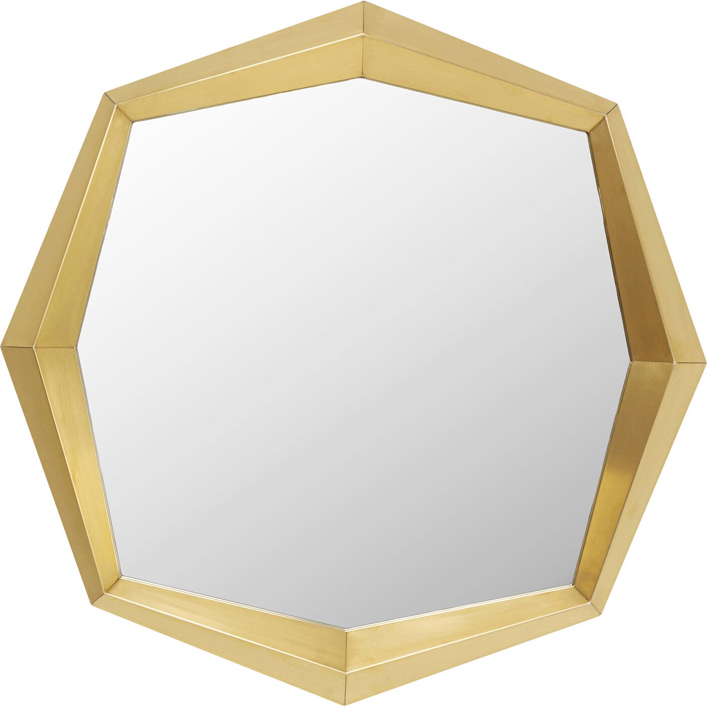Kare Design Spiegel Octagon 80x80cm goud