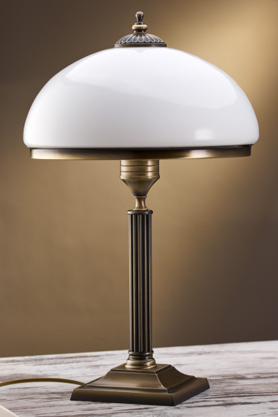 Lampa stołowa ZEUS mosiądz 2xE14x15W wym:50x30x30cm IP20 Jupiter