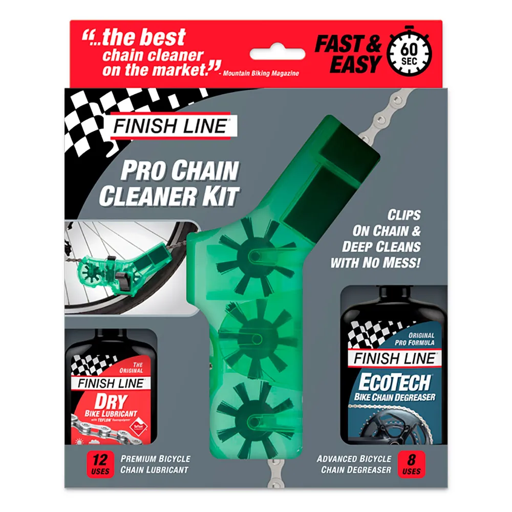 Finish Line Chain Cleaner Degreaser 4oz Teflon 2oz