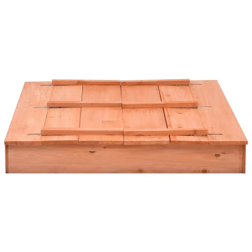 NNEVL Sandbox Firwood 95x90x15 cm