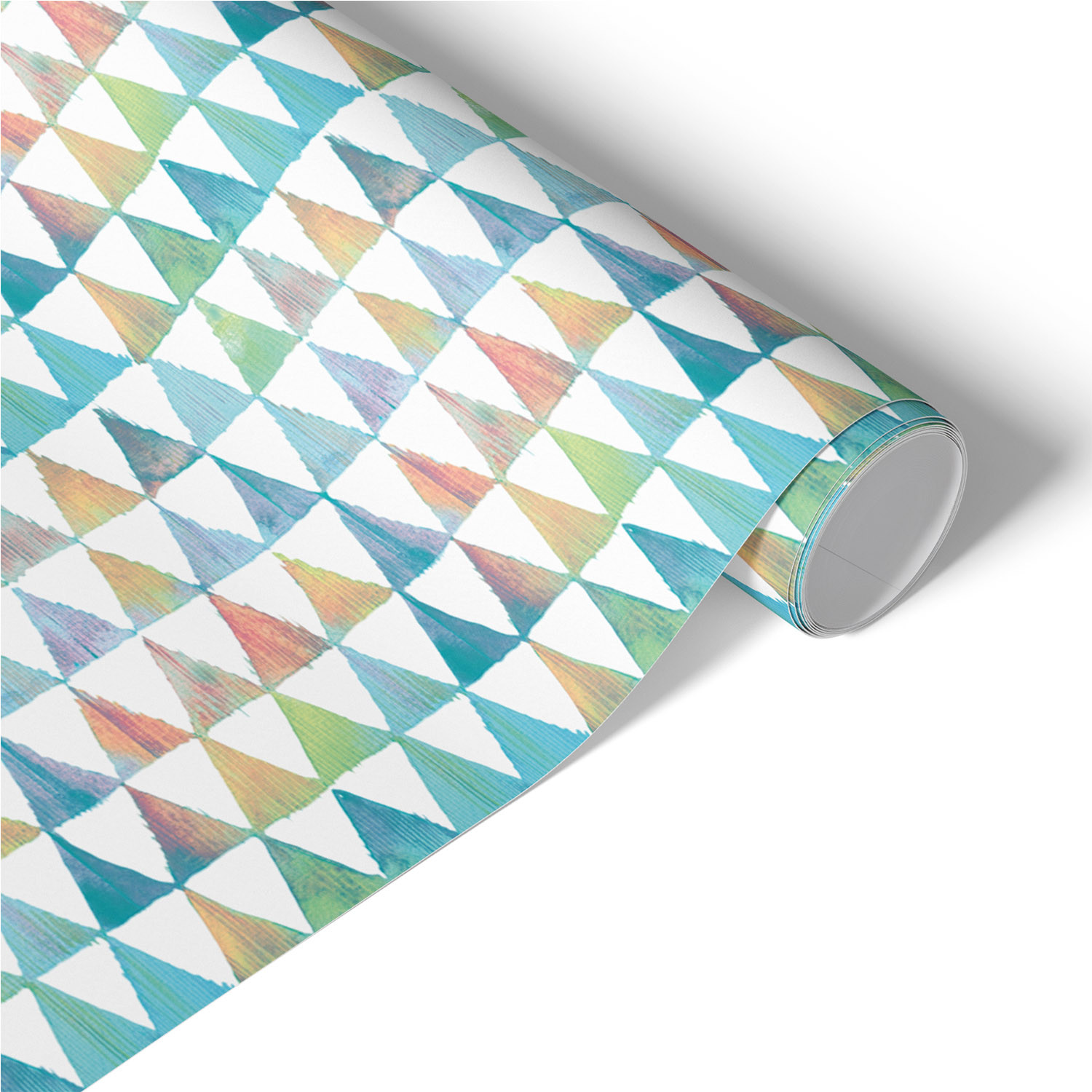 Okleina na meble Geometryczne trójkąty 50x100 Folia samoprzylepna
