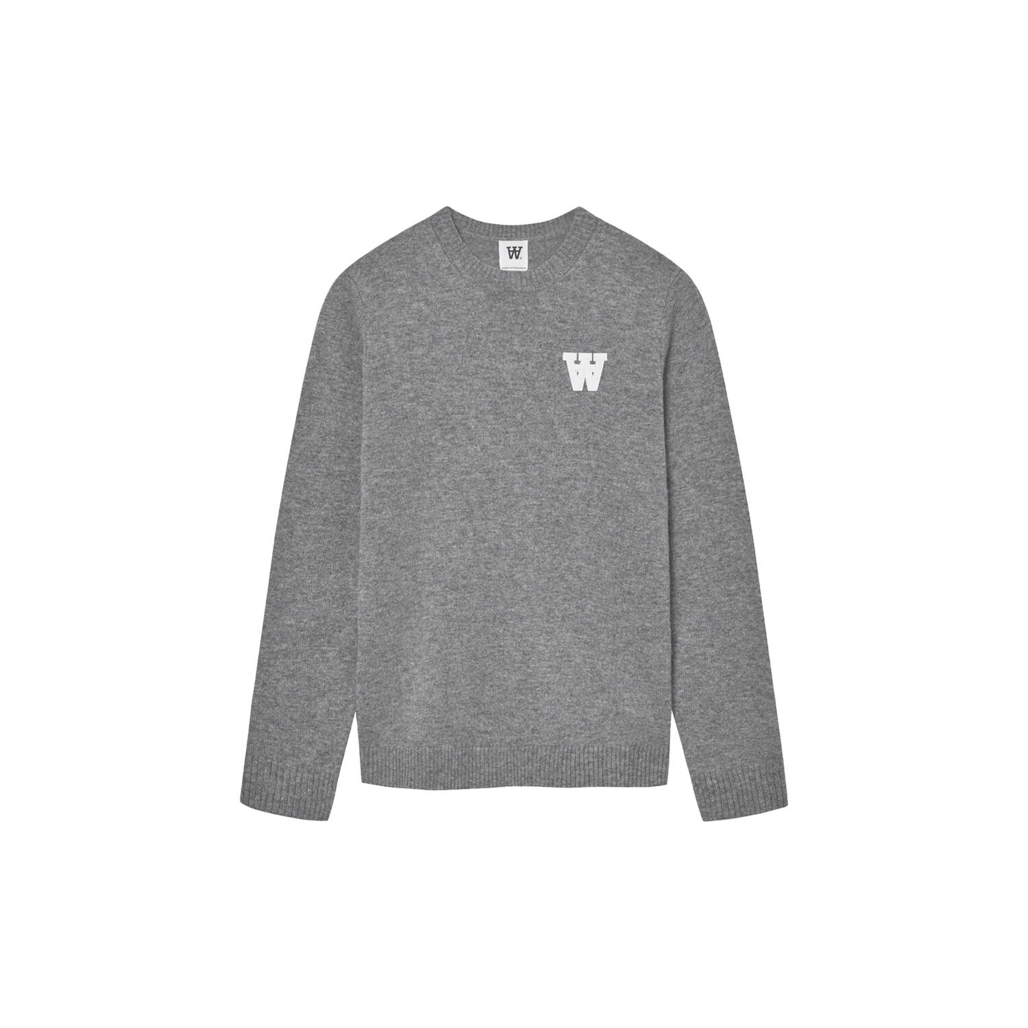 WWTay Pullover, light melange grey