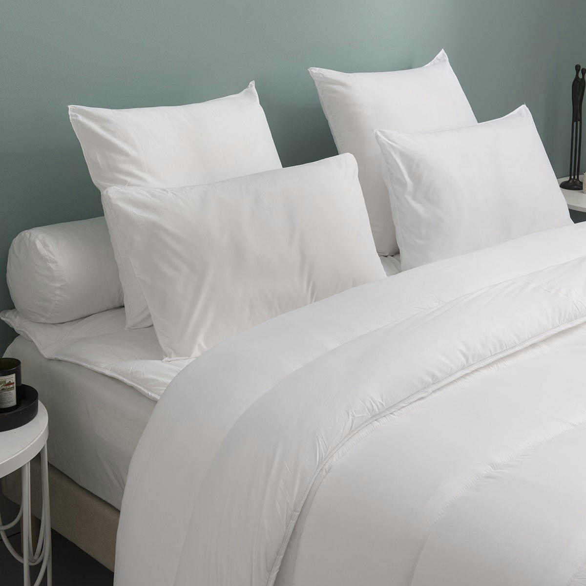 - Oreiller Visco Fleur Ferme 60x60 cm - DUNLOPILLO