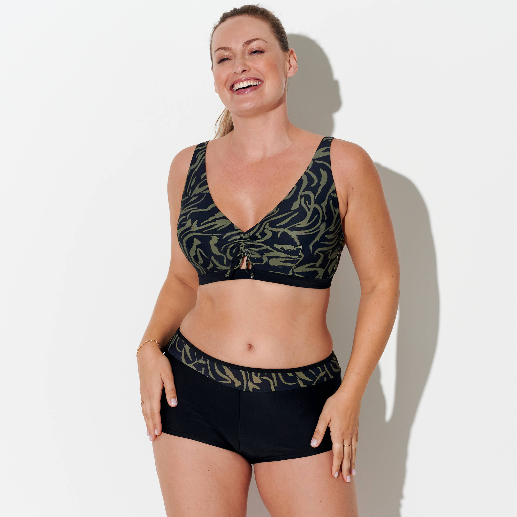 Haut de maillot de bain forme foulard Floresta - sans armatures