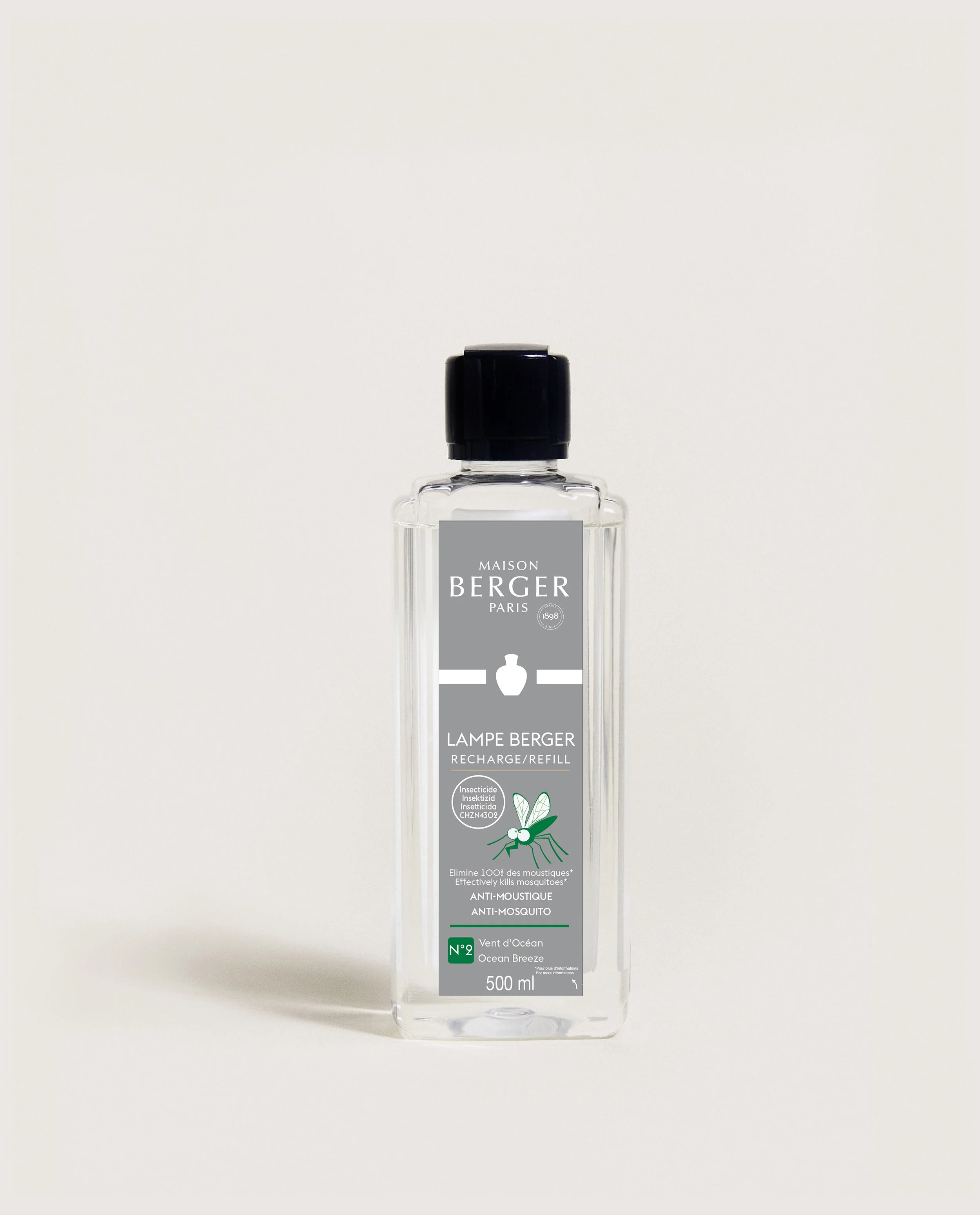 Recharge lampe Berger Anti-Moustique Vent d'Océan 500ml