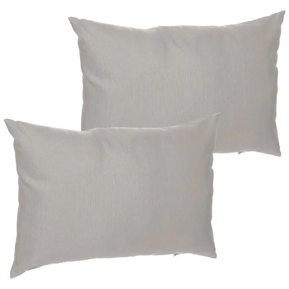 Hesperide Sierkussen - 30 x 50 cm - taupe - polyester