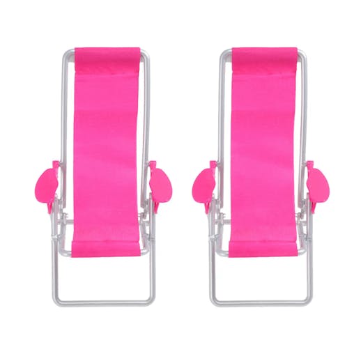 NNEOBA 2pcs Mini Beach Chair Folding Deck