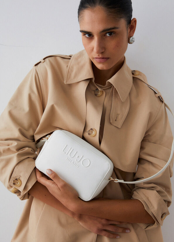 Borsa a tracolla con logo