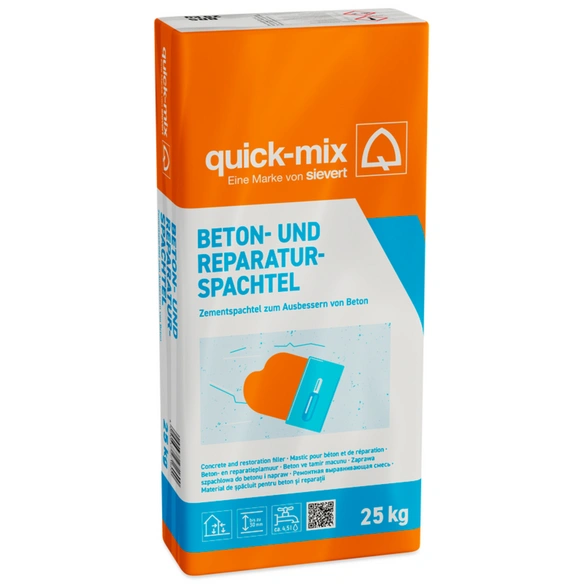 Spachtel, Zement, für Wand, Boden und Decke