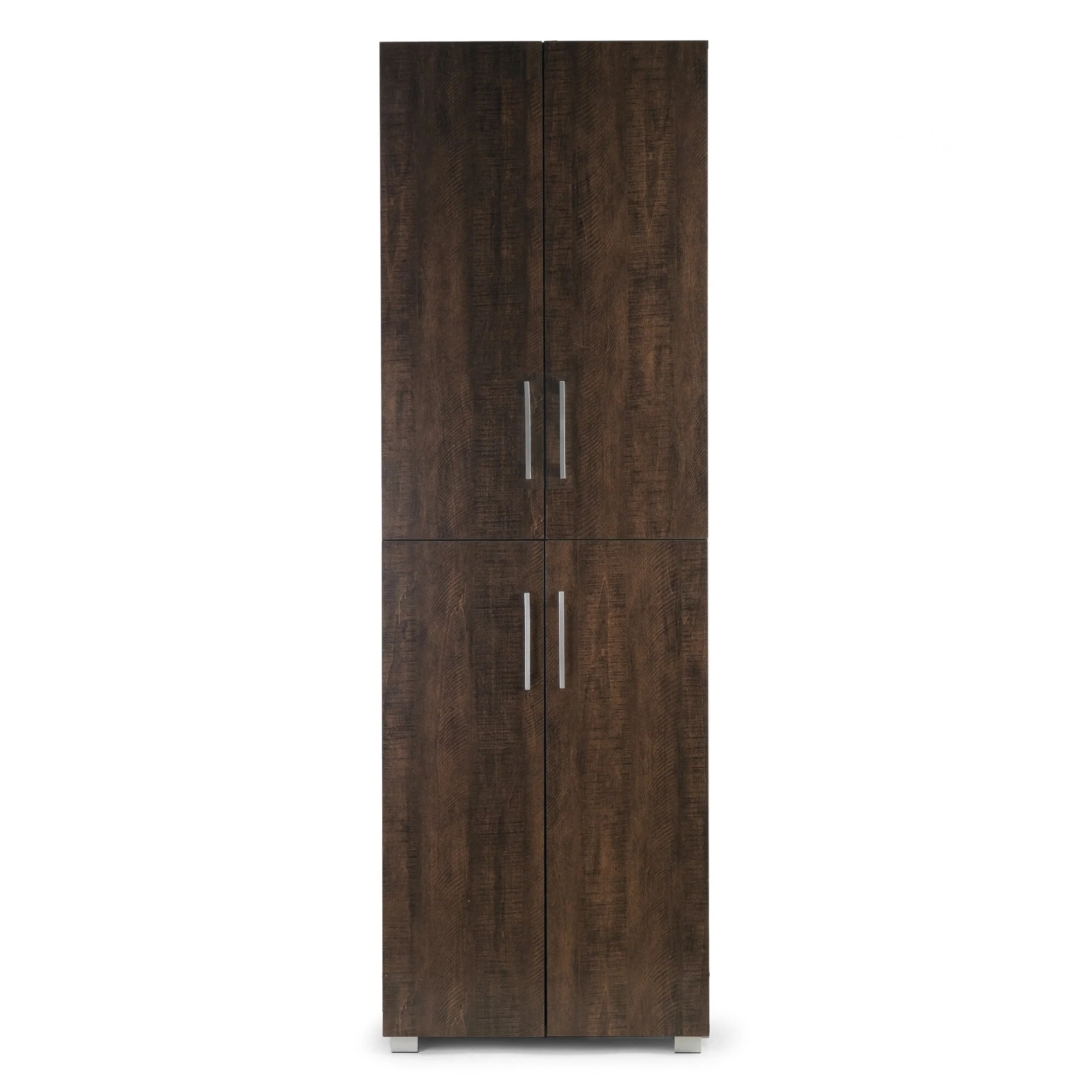 Anthea Dark Brown Four-door Shoe Cabinet