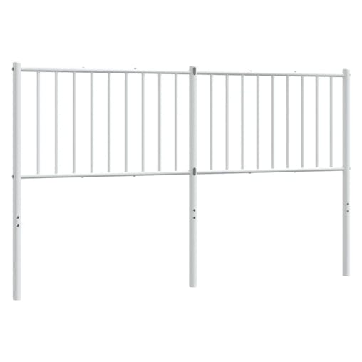 NNEVL Metal Headboard White 152 cm