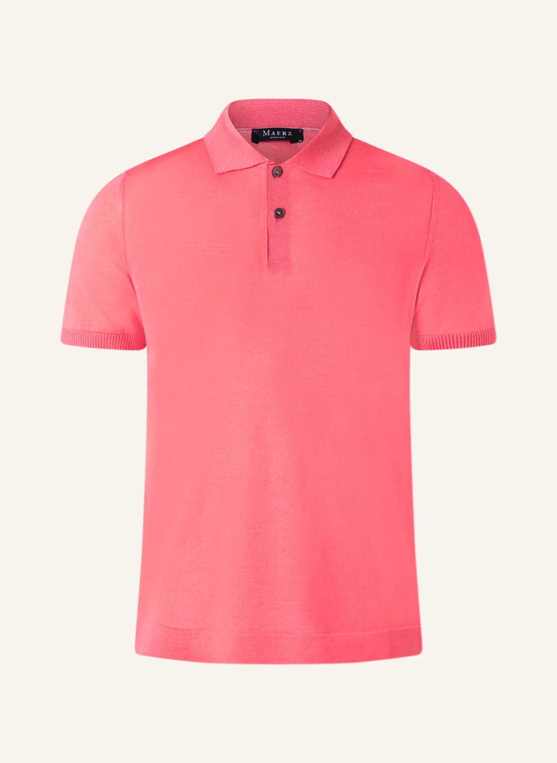 MAERZ MUENCHEN Strick-Poloshirt aus Merinowolle