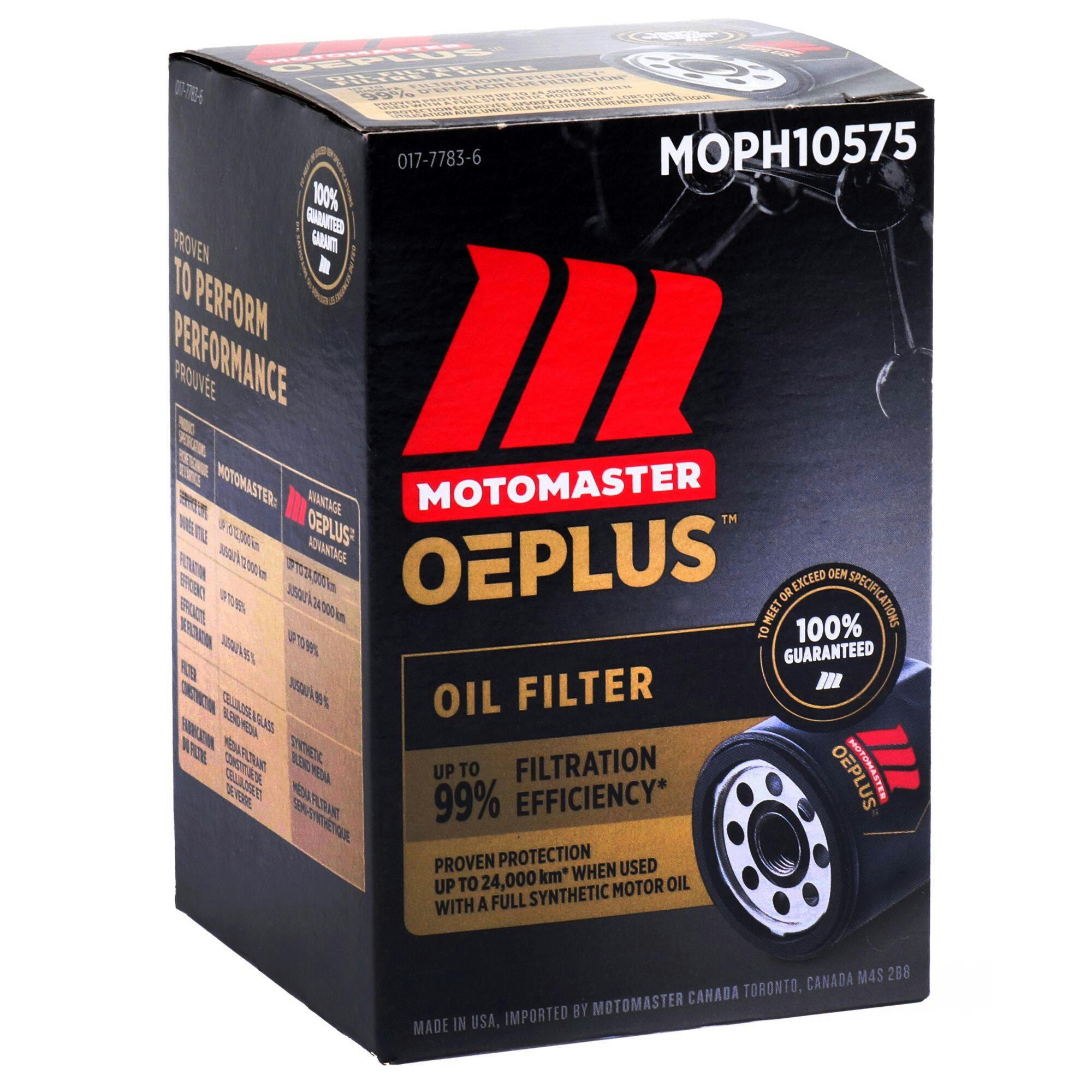 MotoMaster OE Plus MOPH10575 Oil Filter