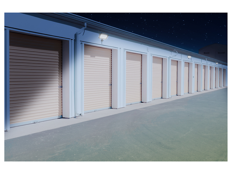Naświetlacz ogrodowy Aston LED 24,2 cm czarny