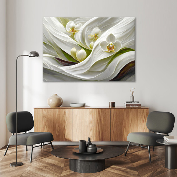 Feeby Obraz na płótnie, Storczyki abstrakcyjne 3D 60x40