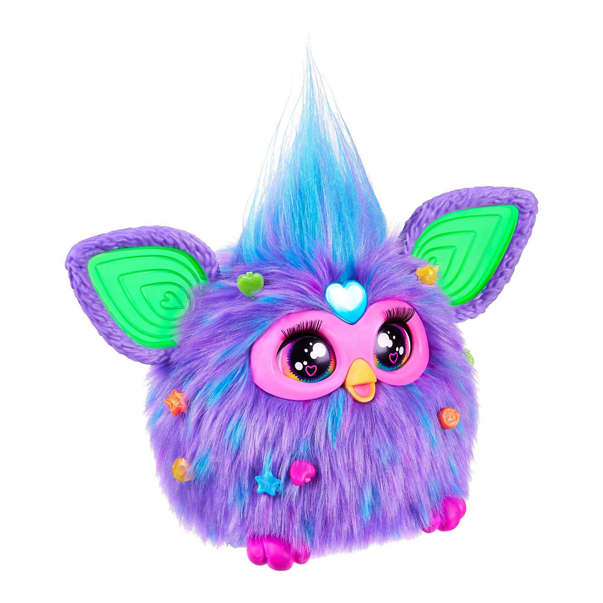 Furby Purple Interactive Plush Toy, French