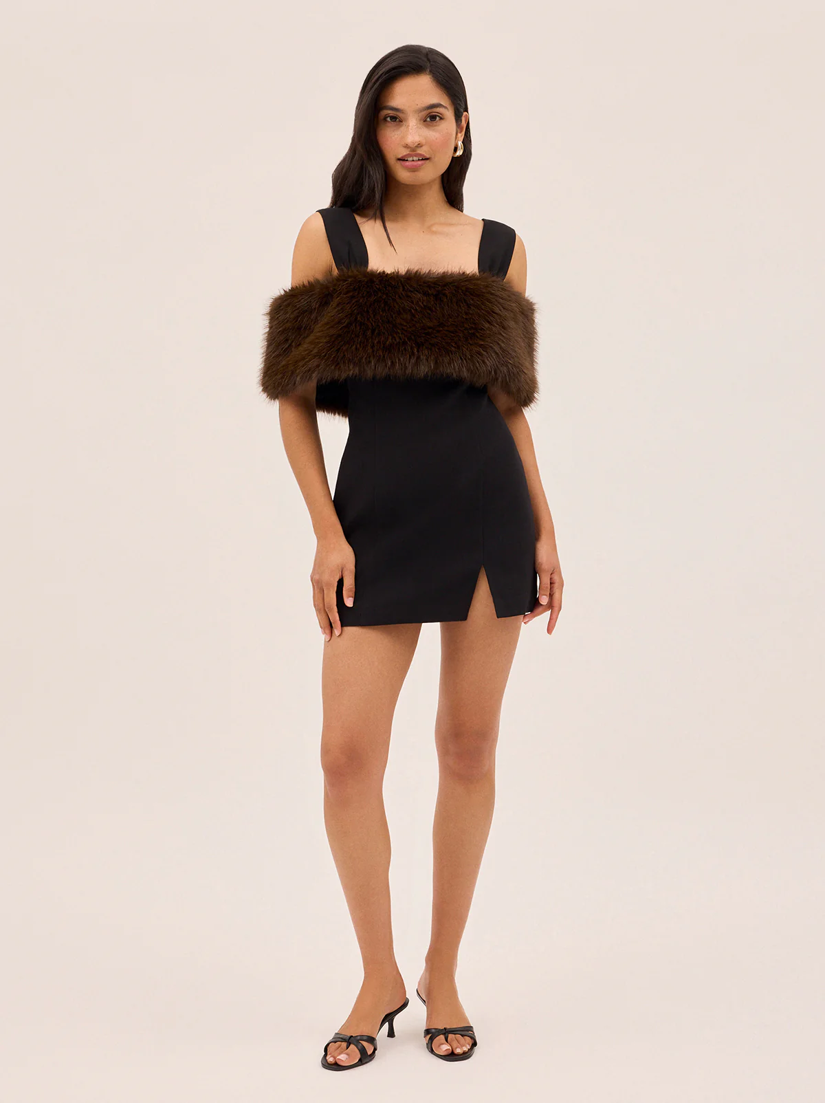Marcella Black Mini Dress