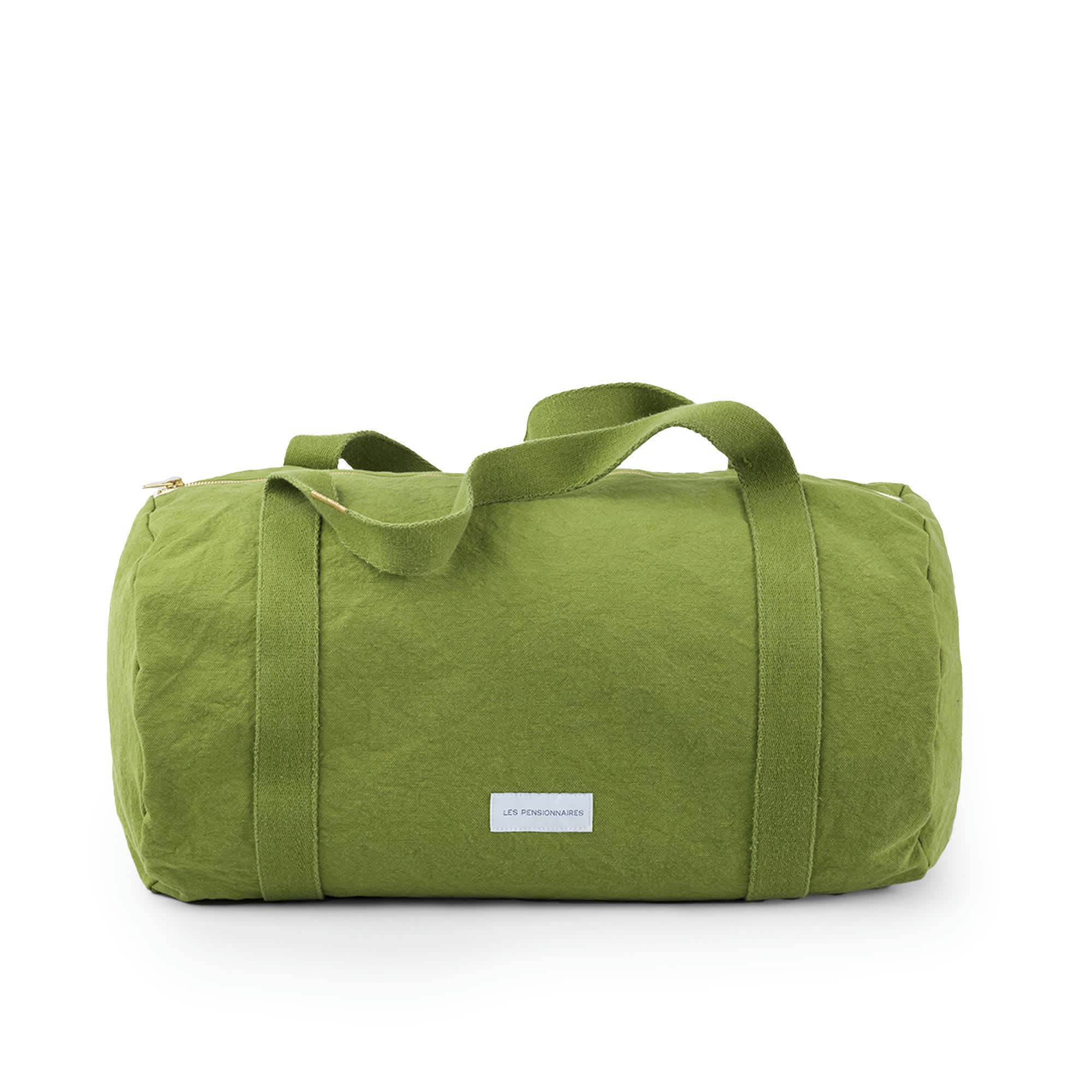 - Sac bowling en toile de coton bio vert prairie