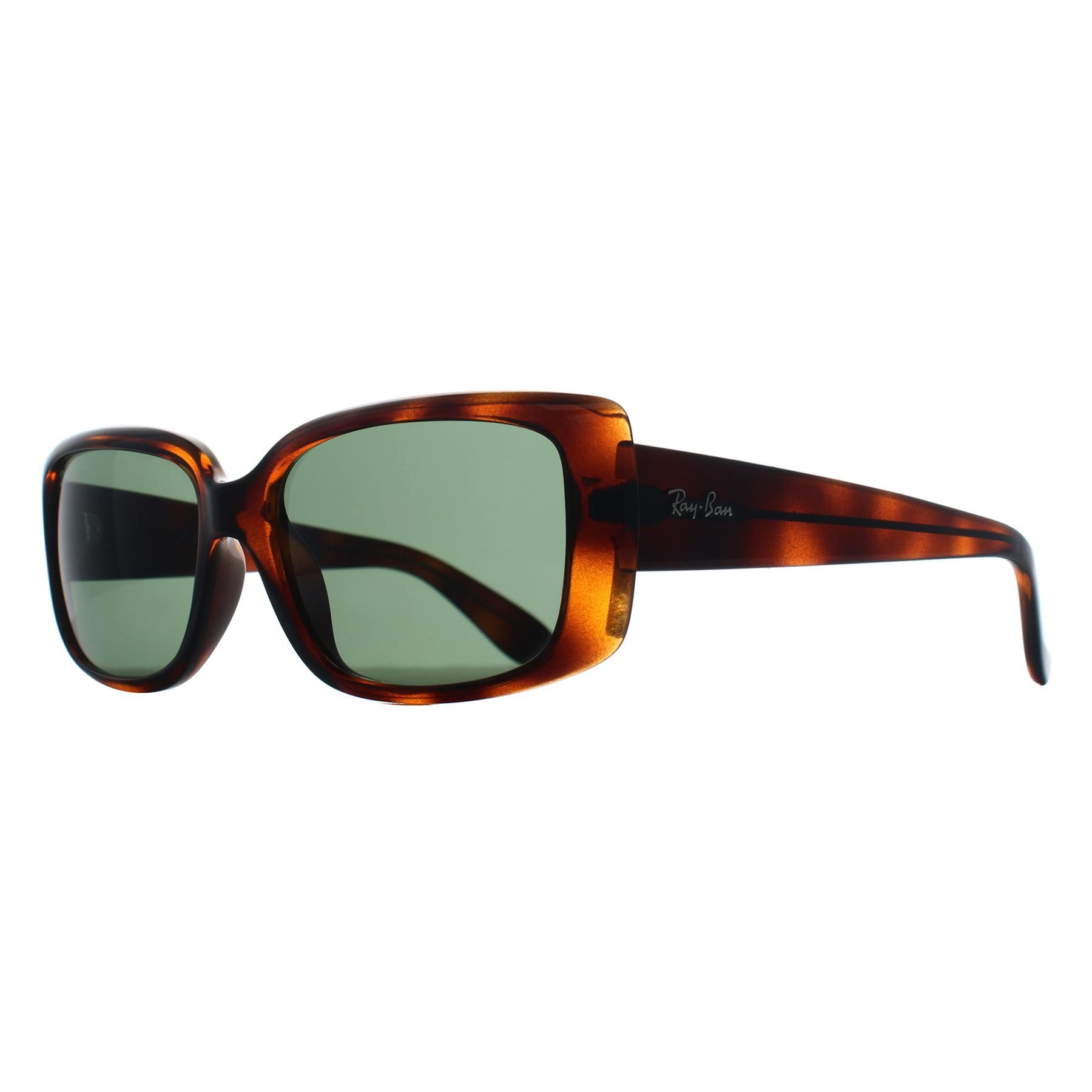 Ray-Ban Rectangle Polished Havana Green RB4389