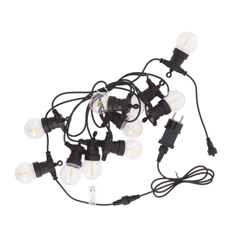 Guirlande extérieure LED extensible blanc chaud 4,3 W 5 m XANLITE