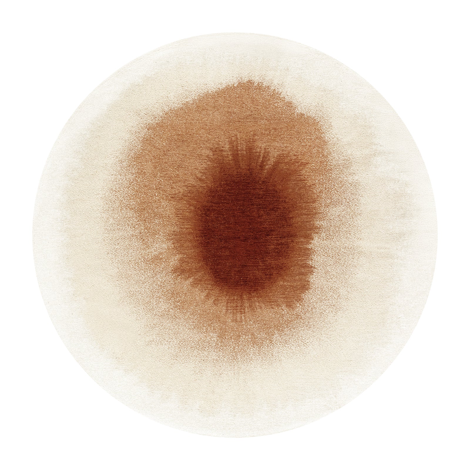 Ecorugs vloerkleed Indian Snow - brown - 140x140cm