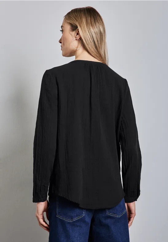 Musselin-Bluse