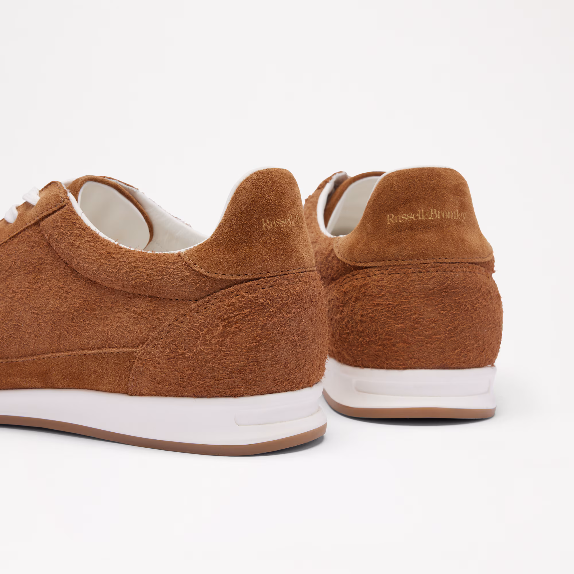 Swinton<br>Brushed Suede Trainer