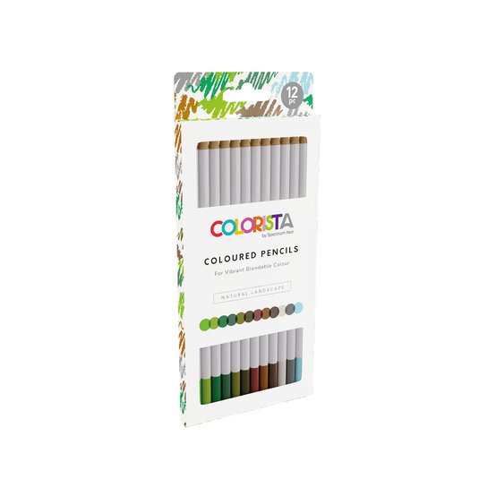 Colorista Natural Landscape Coloured Pencils 12 Pack