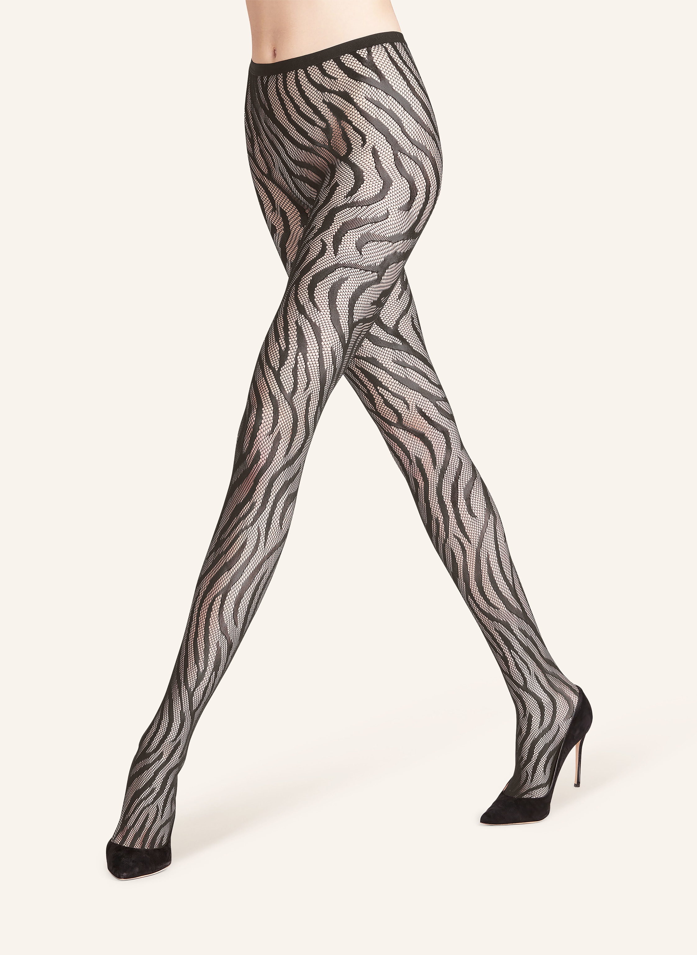 FALKE Feinstrumpfhose ZEBRA