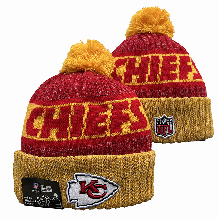 KANSAS CITY CHIEFS KNIT HAT