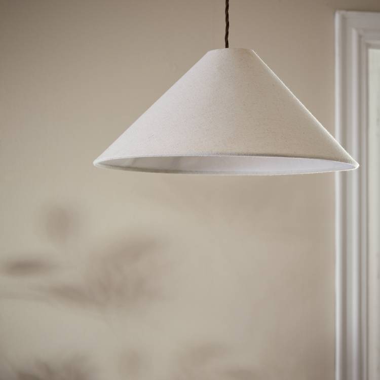 Habitat Natural Easy Fit Lampshade - 40cm