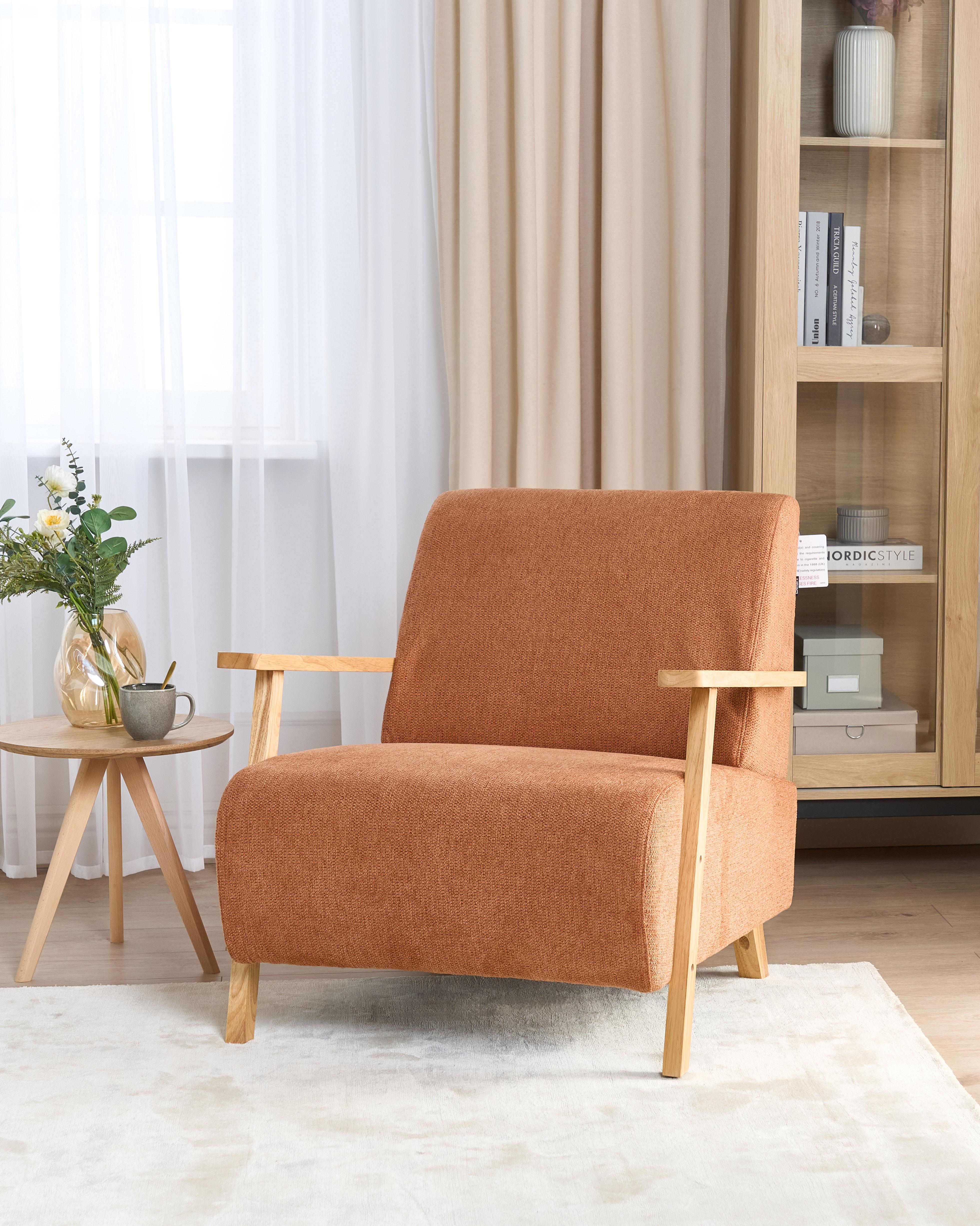 Armchair LESJA Fabric Orange
