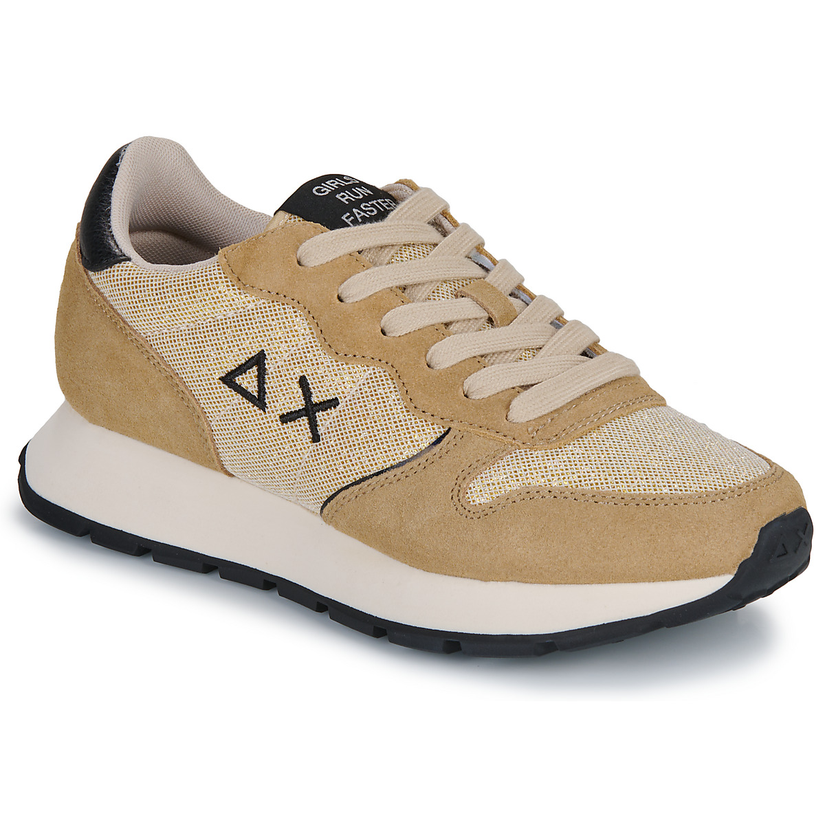 Sun68 - ALLY GLITTER TEXTILE - Beige