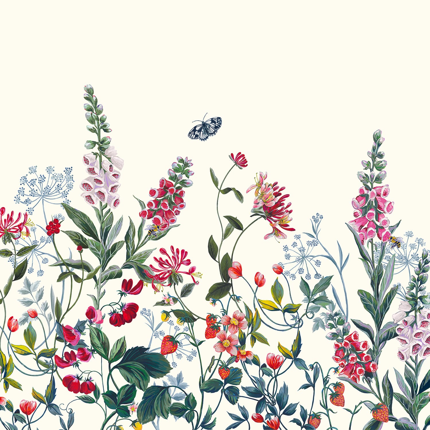 Joules Fotobehang - Permaculture Garden - 280x300cm