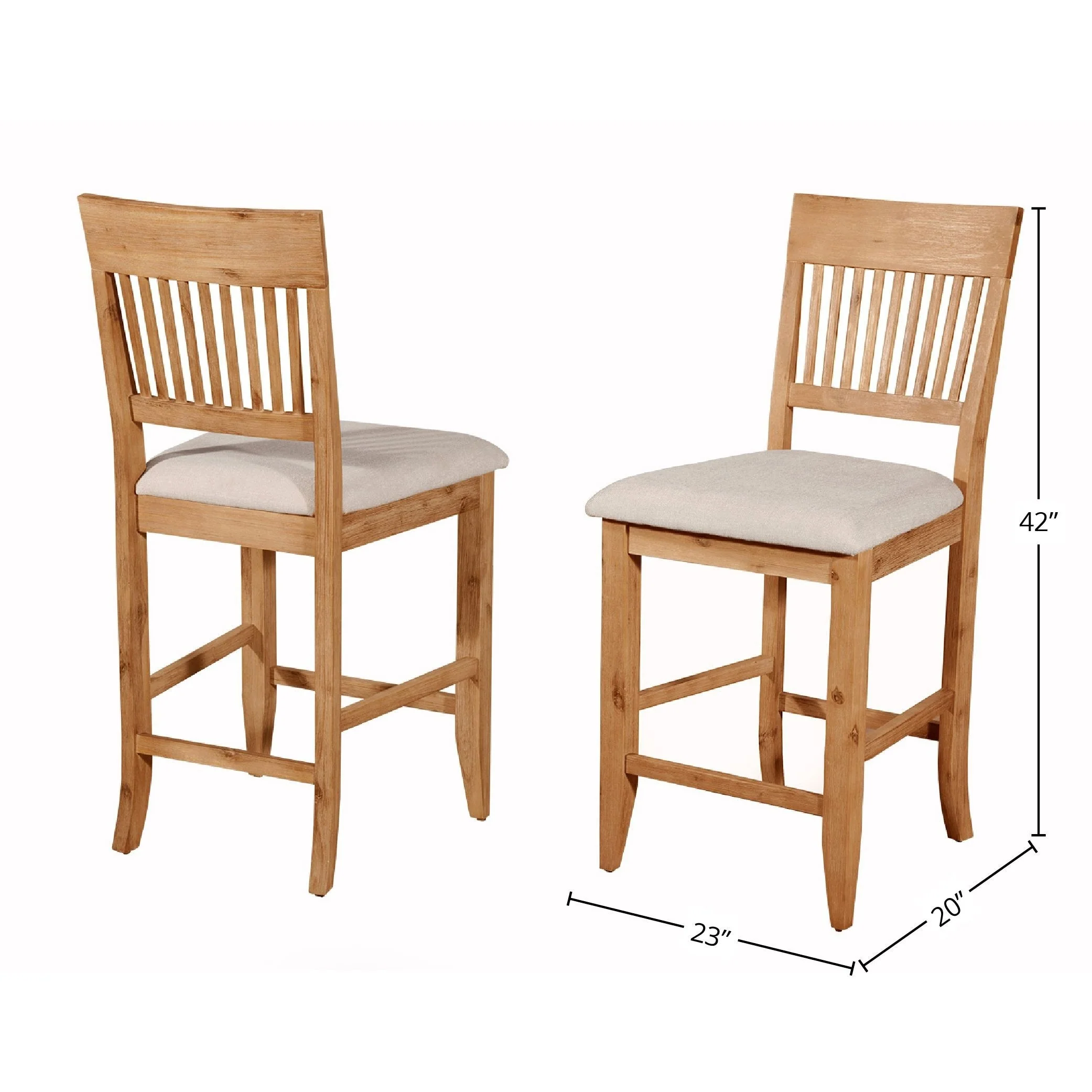 Alpine Aspen Pub Chairs (Set of 2)
