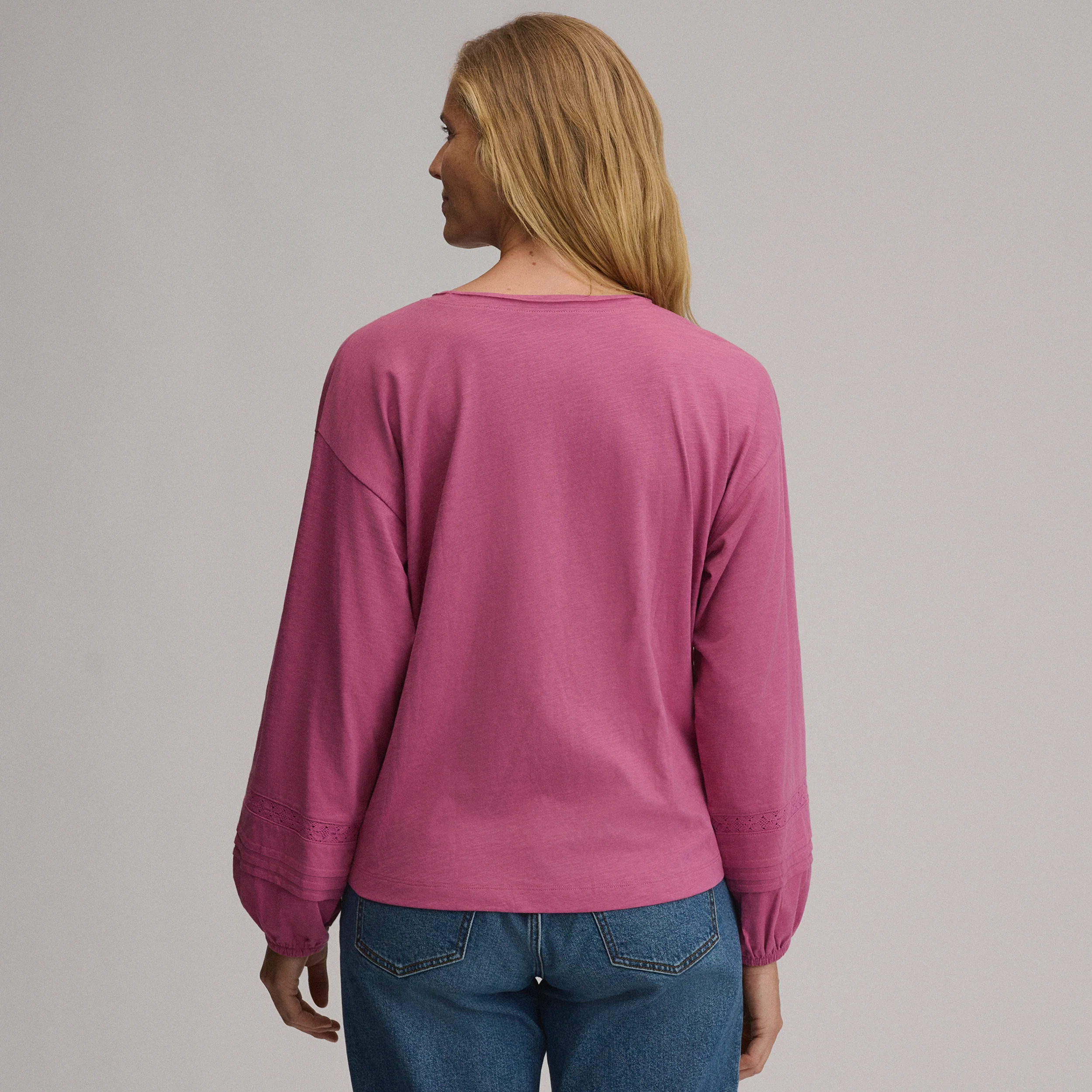 Women's Long-Sleeve Soft Relaxed Top