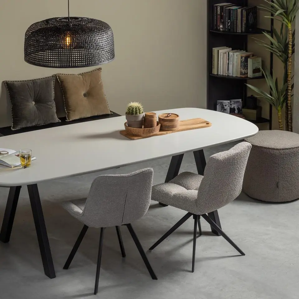 WOOOD Imme Bankje - Grenen - Zwart - 45x110x35