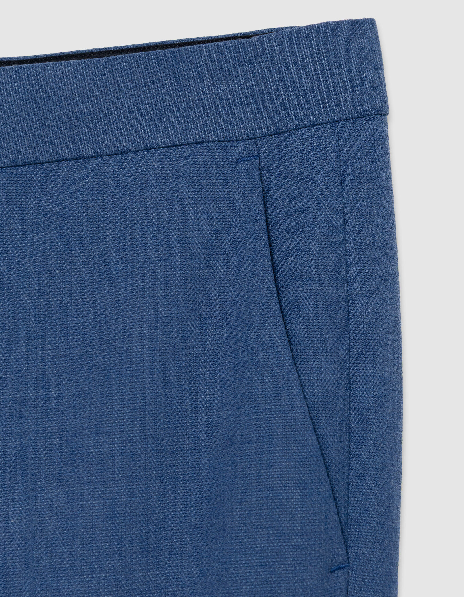 Pantalon de costume bleu indigo Homme