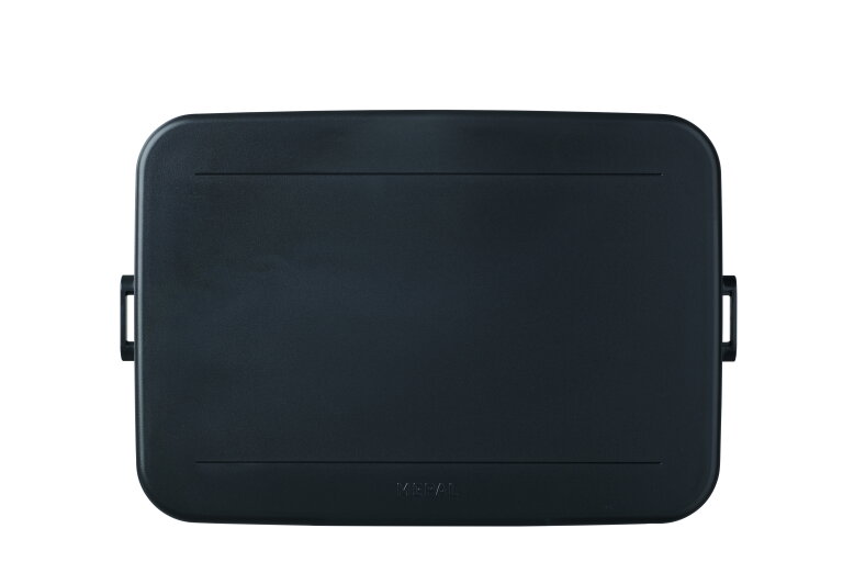 Deksel (bento) lunchbox Take a Break large / flat / xl - nordic black