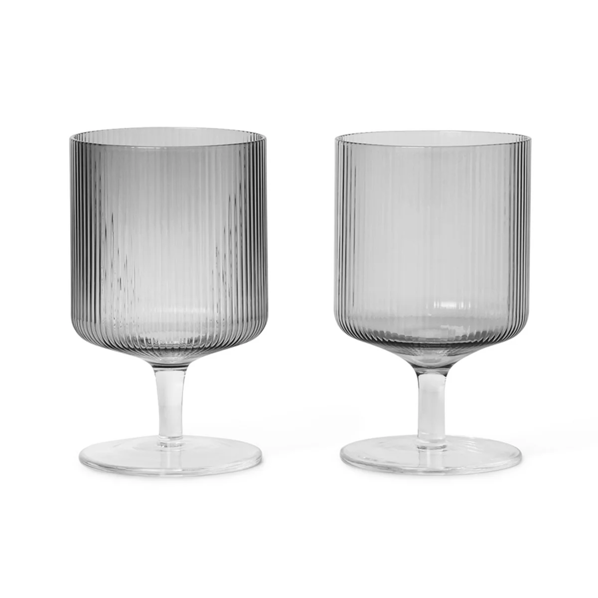 Ferm Living - Ripple Weinglas