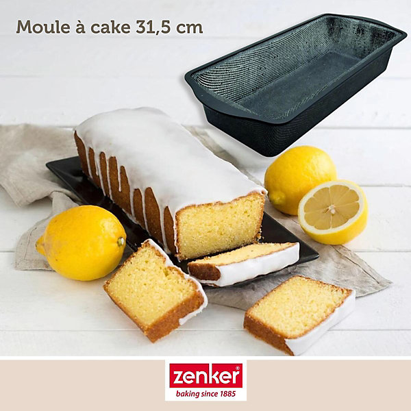 Moule à cake 31,5 cm Zenker Silicone fibre de verre