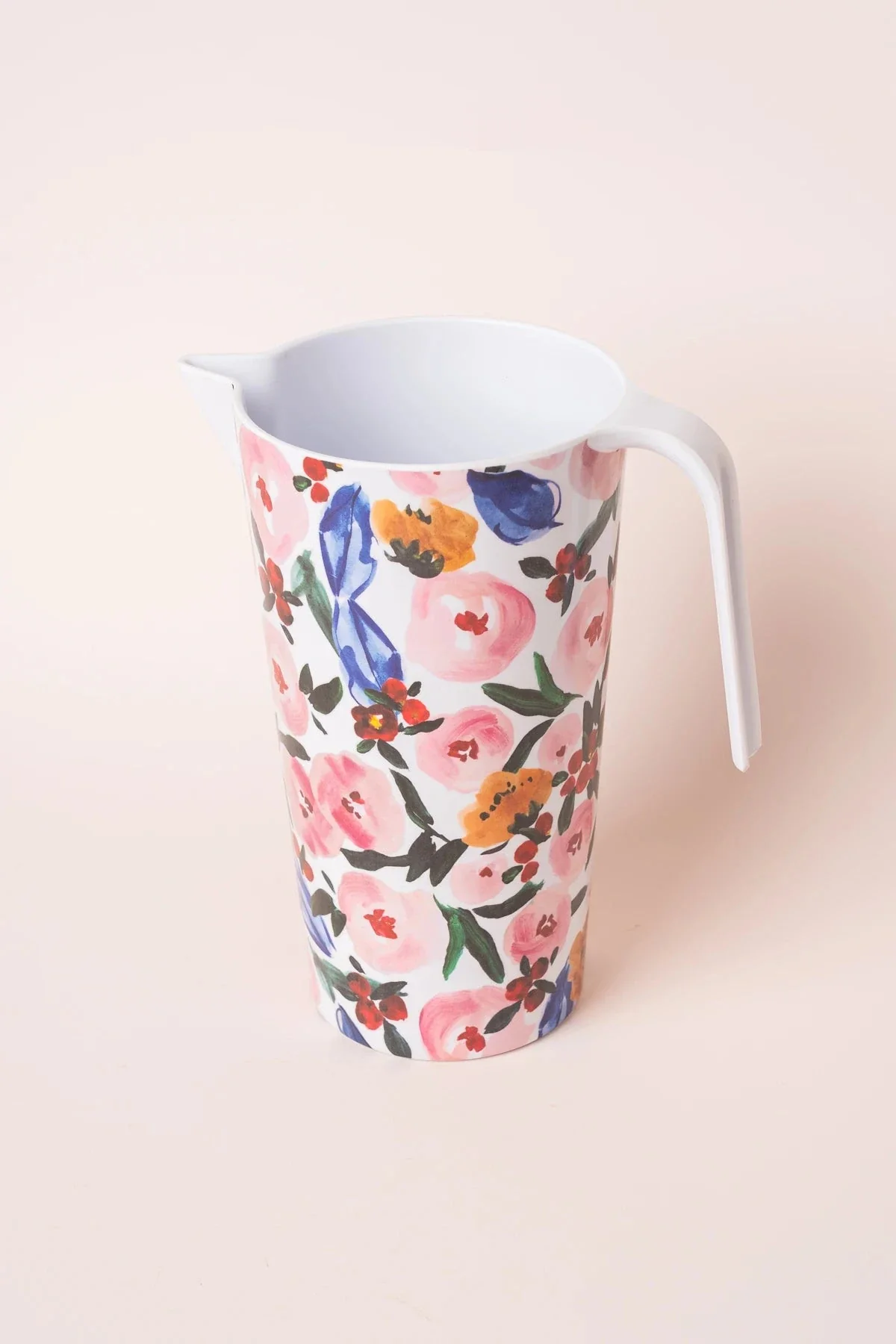 Floral Melamine Pitcher