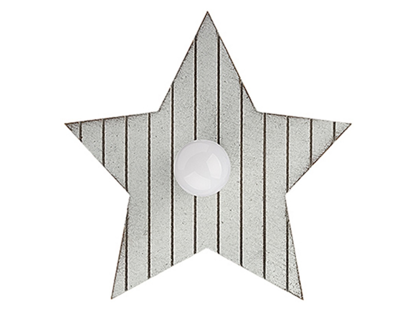 Plafon dziecięcy Toy Star szary