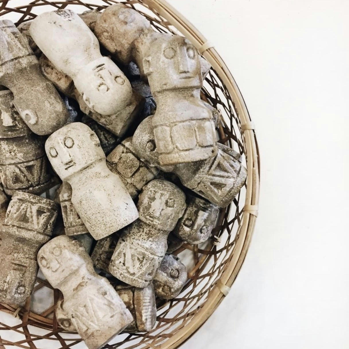 SUMBA - Statue en grès