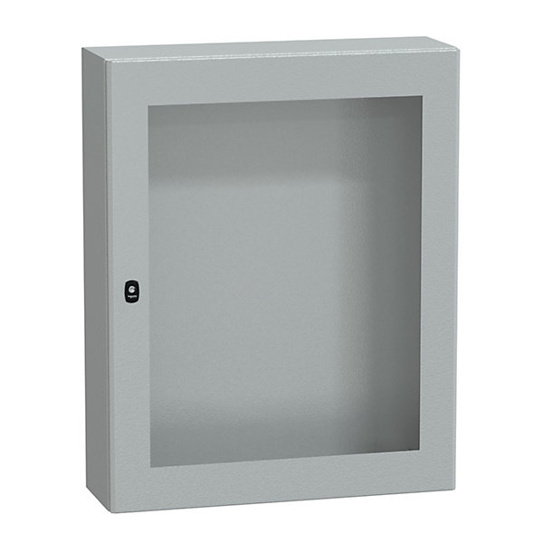 Nsys3d10825t Coffret Métallique étanche Ip66 - 1000x800x250 - Porte Vitrée - Spacial S3d - Schneider Electric